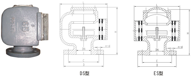 船用D、DS浮筒式油艙空氣管頭CB/T3594-94